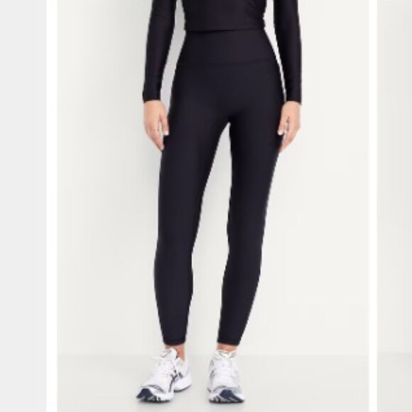 Old Navy Active Extra-High Waisted PowerSoft Boundless 7/8 Pocket Legging M Tall - Picture 1 of 4